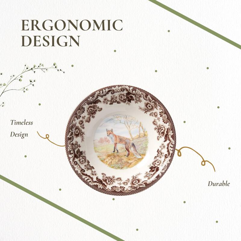 Spode Woodland Ascot Cereal Bowl