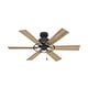 preview thumbnail 3 of 10, Hunter 52" Gilrock Windmill Ceiling Fan and Pull Chain - Industrial, Modern Farmhouse