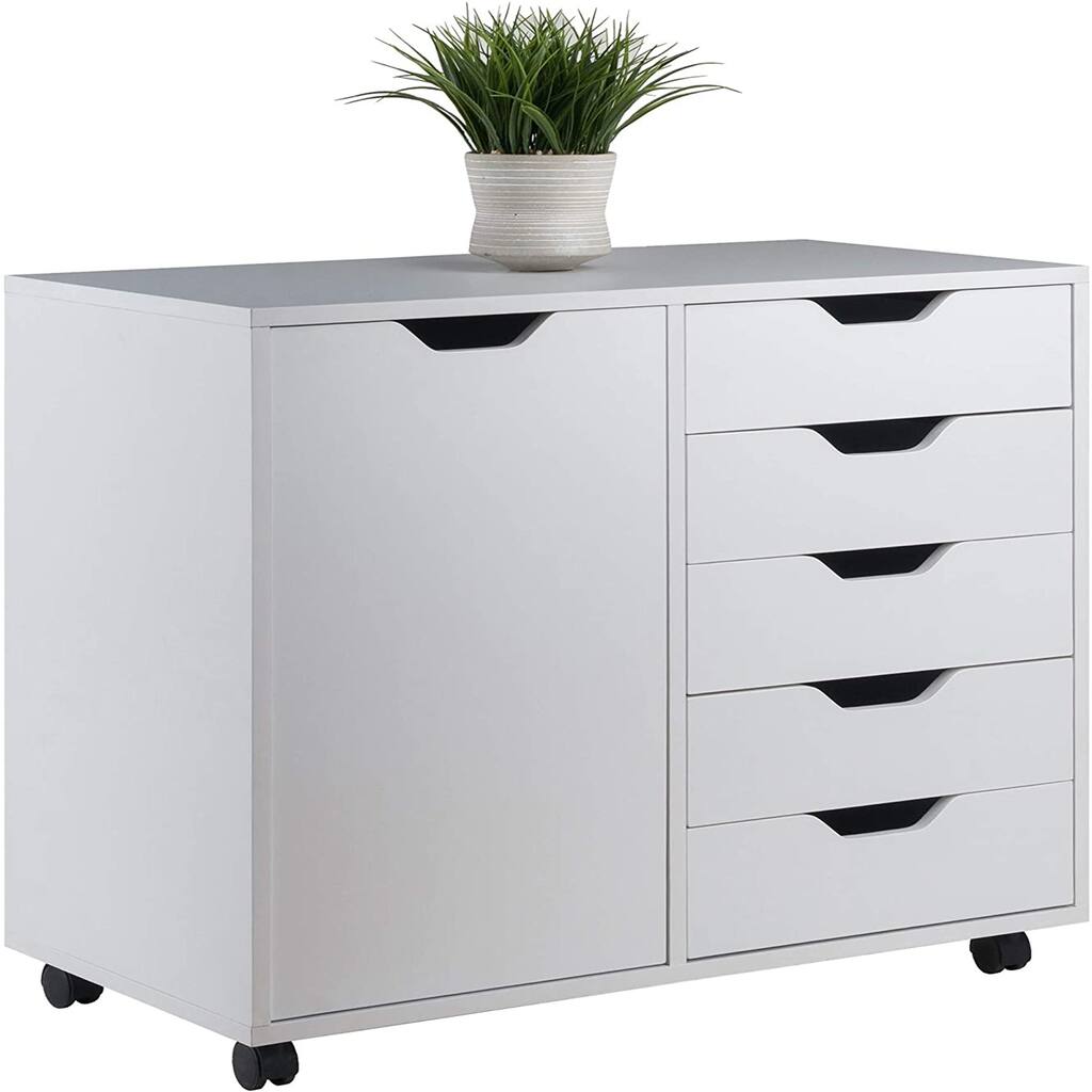 Wood Storage/Organization, File Cabinet White