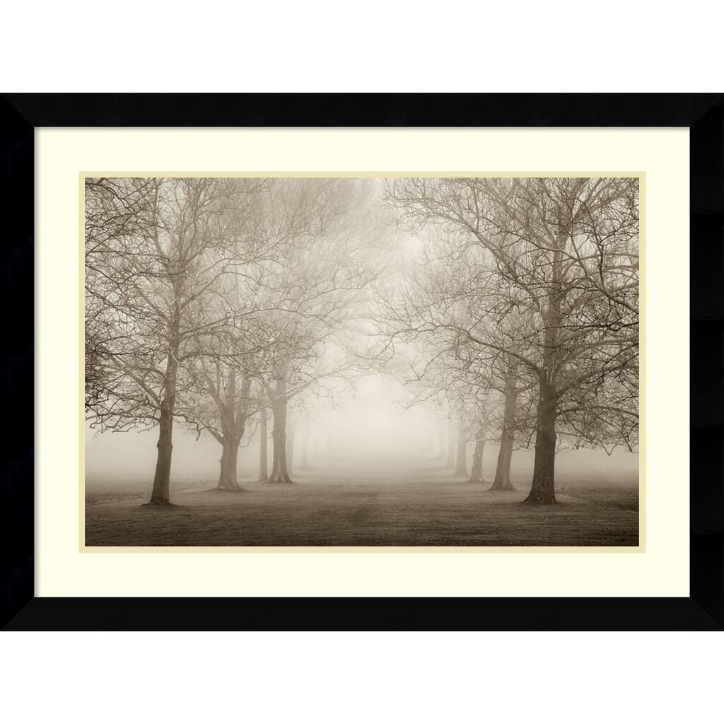 Framed Art Print 'Layers of Trees II' by Igor Svibilsky 35 x 26-inch