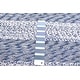 preview thumbnail 7 of 7, ECARPETGALLERY Braid weave Sienna Blue Wool Rug - 5'3 x 7'6