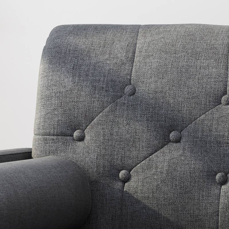 Eugene Fabric Mid-Century Modern Club Chair by Christopher Knight Home