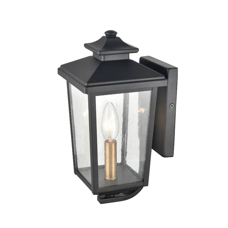 Millennium Lighting Eldrink Outdoor Wall Sconce in Powder Coat Black