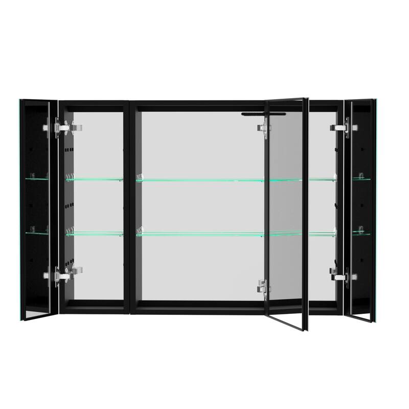 40" x 30" LED Modern Medicine Cabinet with Mirror and Defogger