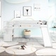 preview thumbnail 4 of 19, Contemporary Design Twin Low Loft Bed with Stairs and Slide, Sturdy Construction & Safety Guaranteed, Maximized Space