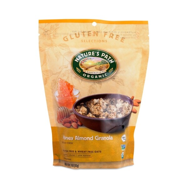 Nature's Path Organic Honey Almond Granola - Case of 8 - 11 oz.