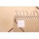 preview thumbnail 9 of 7, ECARPETGALLERY Hand-knotted Pak Finest Marrakesh Cream Wool Rug - 6'10 x 9'8