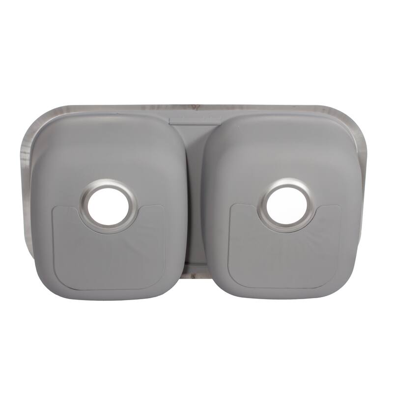 Miseno MSS3218C5050 32" Undermount Double Basin Stainless Steel