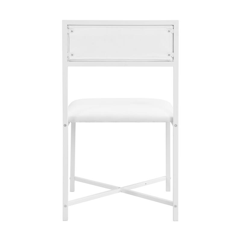 Modern Compact 63inch 5-Piece Extendable Dining Table Set