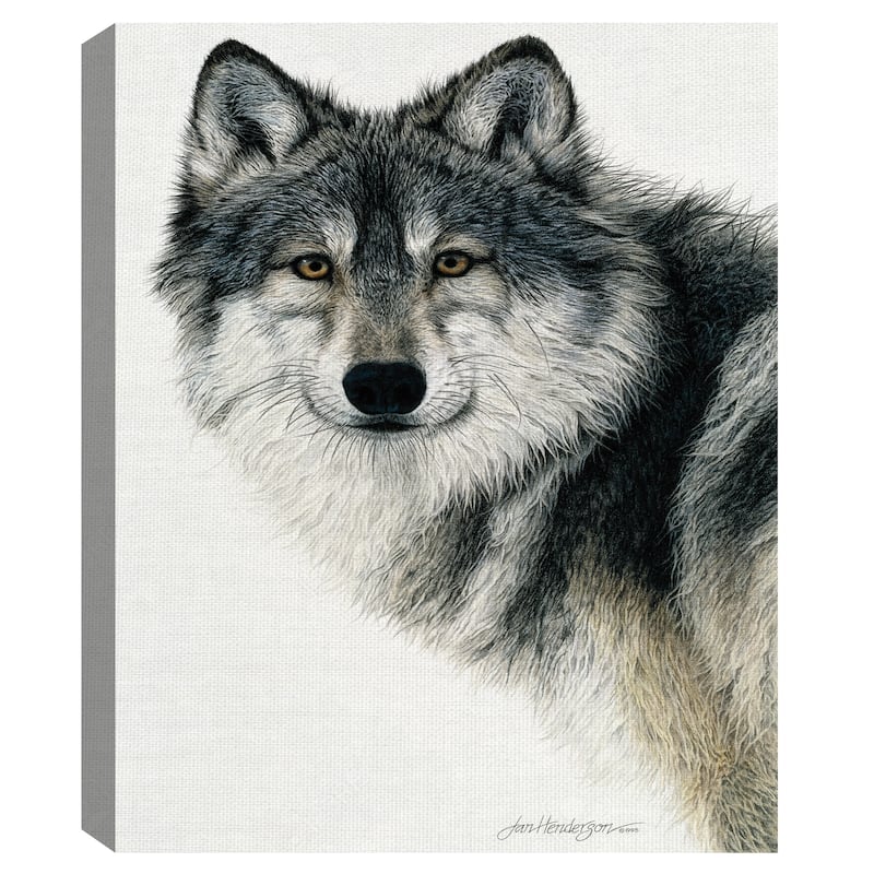 Silent Watch by Jan Henderson Canvas Art Print