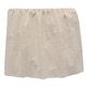 preview thumbnail 3 of 2, Lambs & Ivy Signature Creamy Ivory Cotton/Linen Baby Crib Skirt / Dust Ruffle
