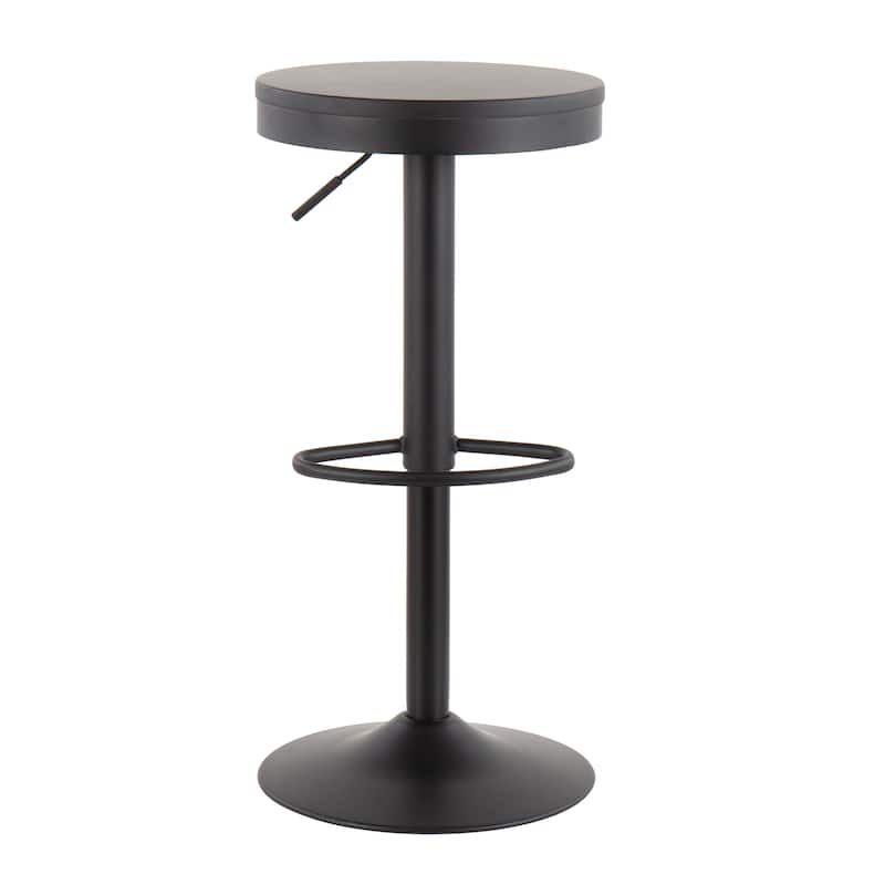 Carbon Loft Goddard Industrial Adjustable Bar Stool (Set of 2)