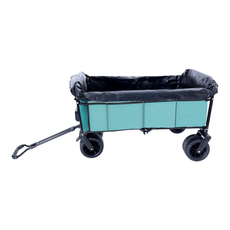 Foldable Wagon Cart with strapping system Beach