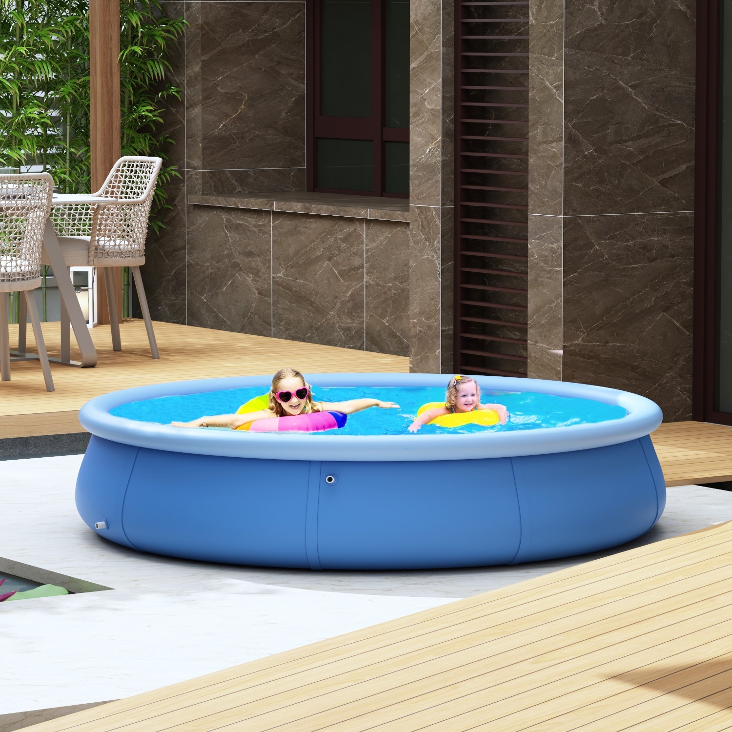 AVENLI Inflatable Swimming Pool Above Ground - Bed Bath & Beyond AVENLI Inflatable Swimming Pool Above Ground - Bed Bath & Beyond