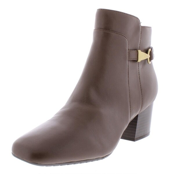 bandolino faruka block heel zip booties