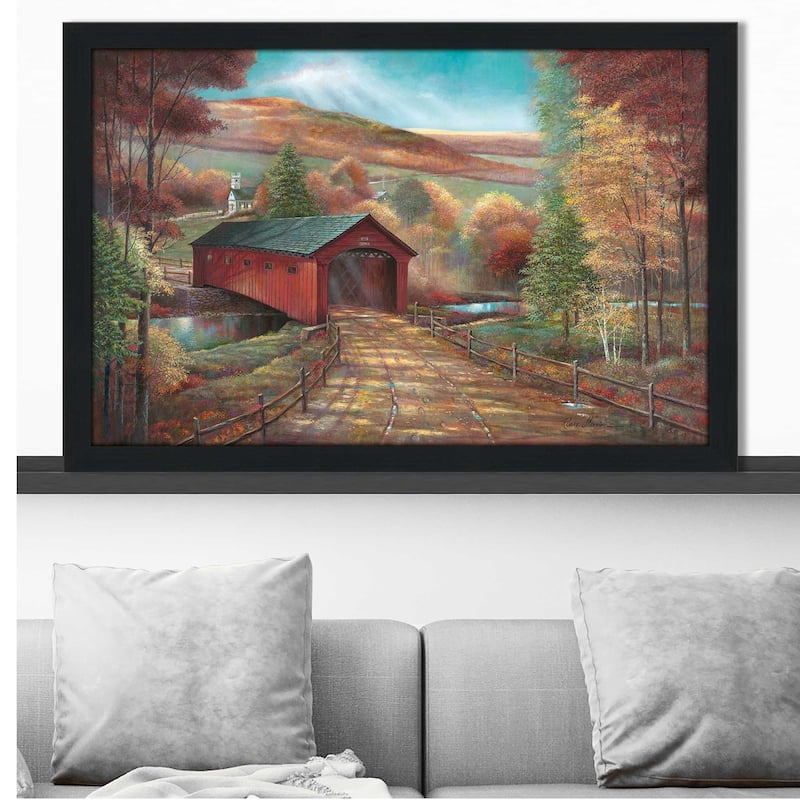 "West Arlington Bridge" by Ruane Manning Print on Acrylic