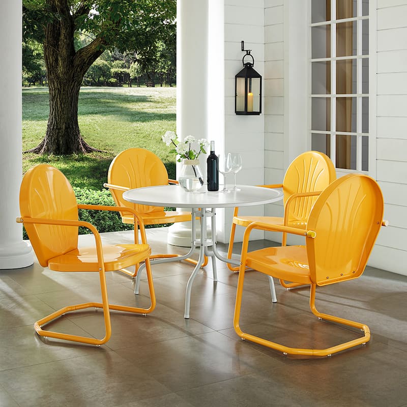 Crosley Griffith 5-piece Metal Outdoor Dining Set - N/A