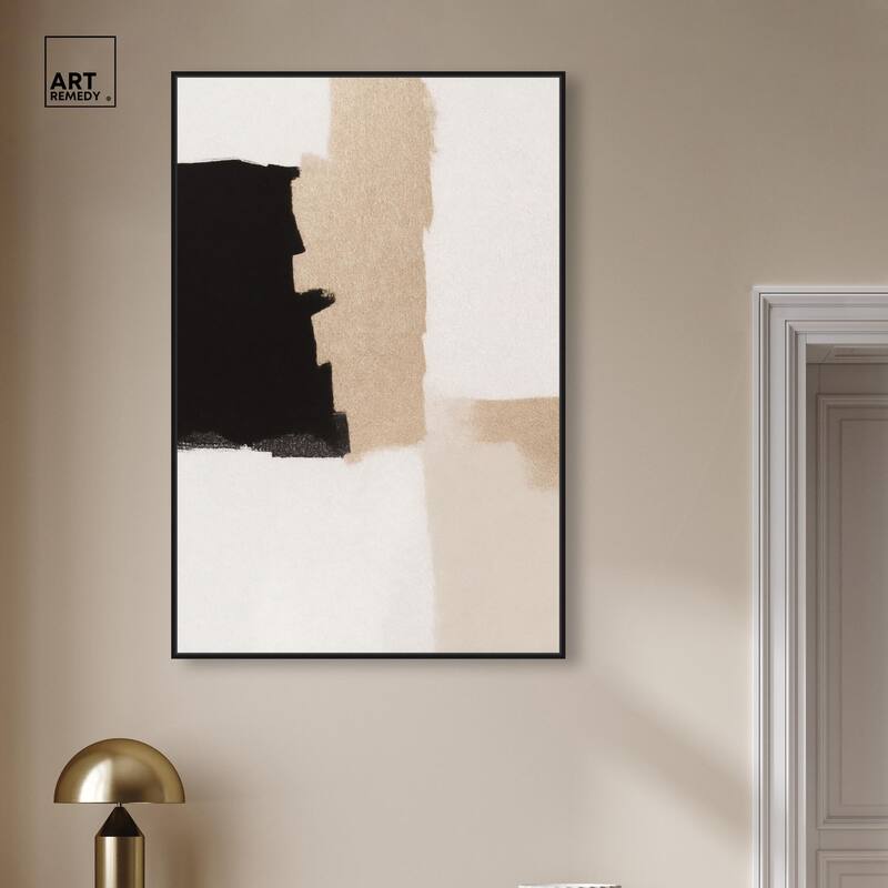 Earth and Ink IV Canvas by Art Remedy