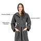 preview thumbnail 24 of 38, Luxury Hooded Terry Cotton Unisex Bathrobe Collection