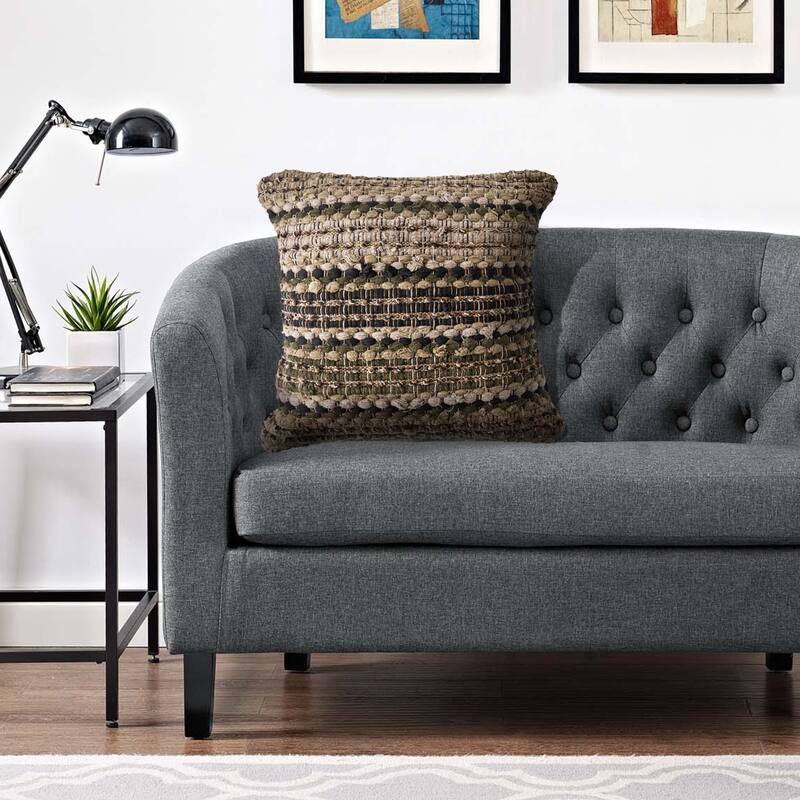 Sevita Intertwined Forest Throw Pillow