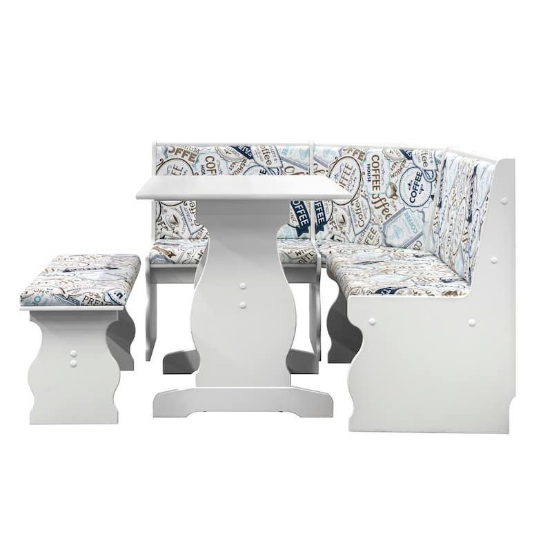 Hannah Breakfast Nook 3-piece Dining Set