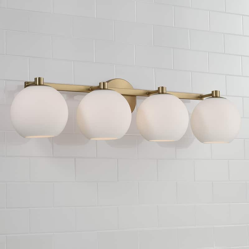 Ansley 4-Light Vanity - 31"W x 8"H x 7.75"E