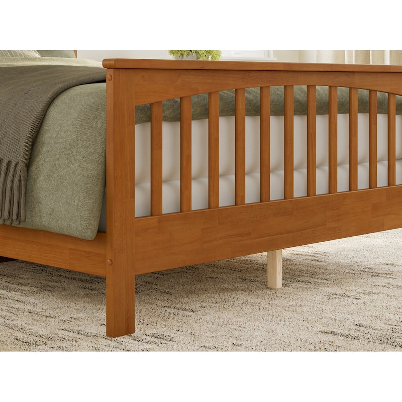 Brooklyn Foundation Bed Frame with Matching Footboard
