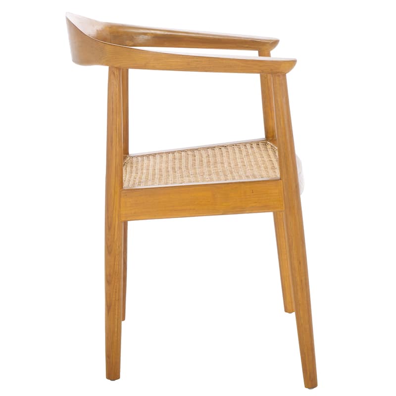 SAFAVIEH Savina Open Weaving Accent Chair, Fully Assembled - 25"W x 21"D x 31"H