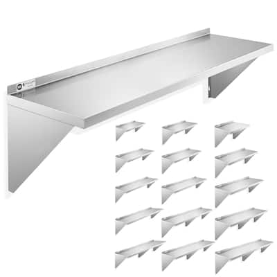 Stainless Steel Shelf NSF Commercial Kitchen Wall Shelving