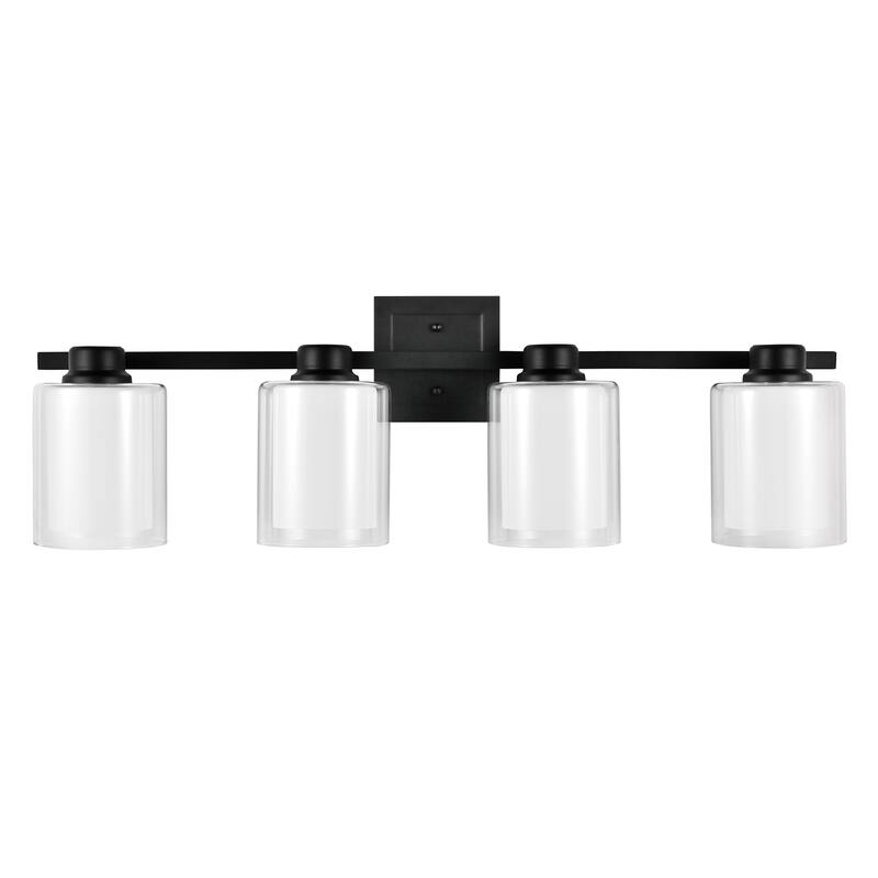 Oslo Vanity Light Fixture Matte Black - Matte Black
