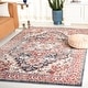 preview thumbnail 2 of 20, SAFAVIEH Rosewood Bahtije Traditional Oriental Rug 4' x 6' - Ivory/Red - Rectangle