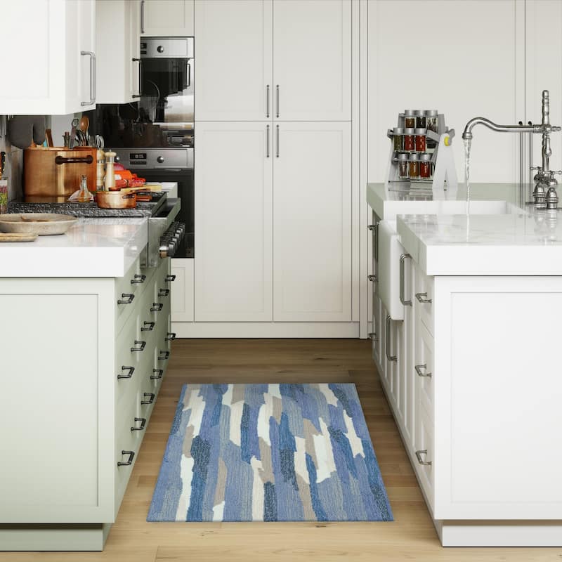 Liora Manne Capri Cloud Indoor/Outdoor Rug Aruba