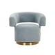 preview thumbnail 16 of 17, River Velvet Accent Chair