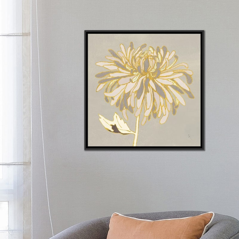 iCanvas "Sarah's Garden Gatsby III" by Sarah Adams Framed