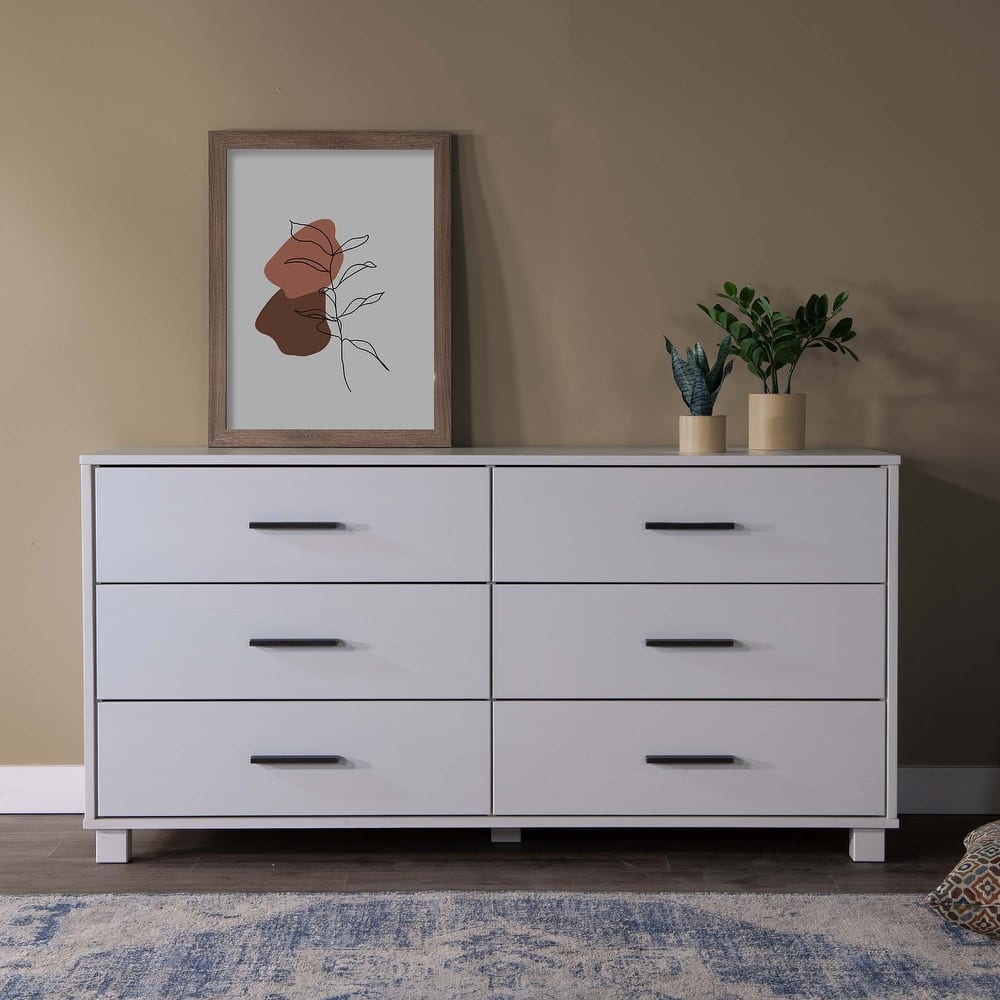 Grain Wood Furniture Loft 6-Drawer Dresser