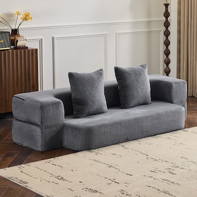 Luxury Sleeper Sofa Bed with Soft Cushion - Ultimate Comfort for Your Home