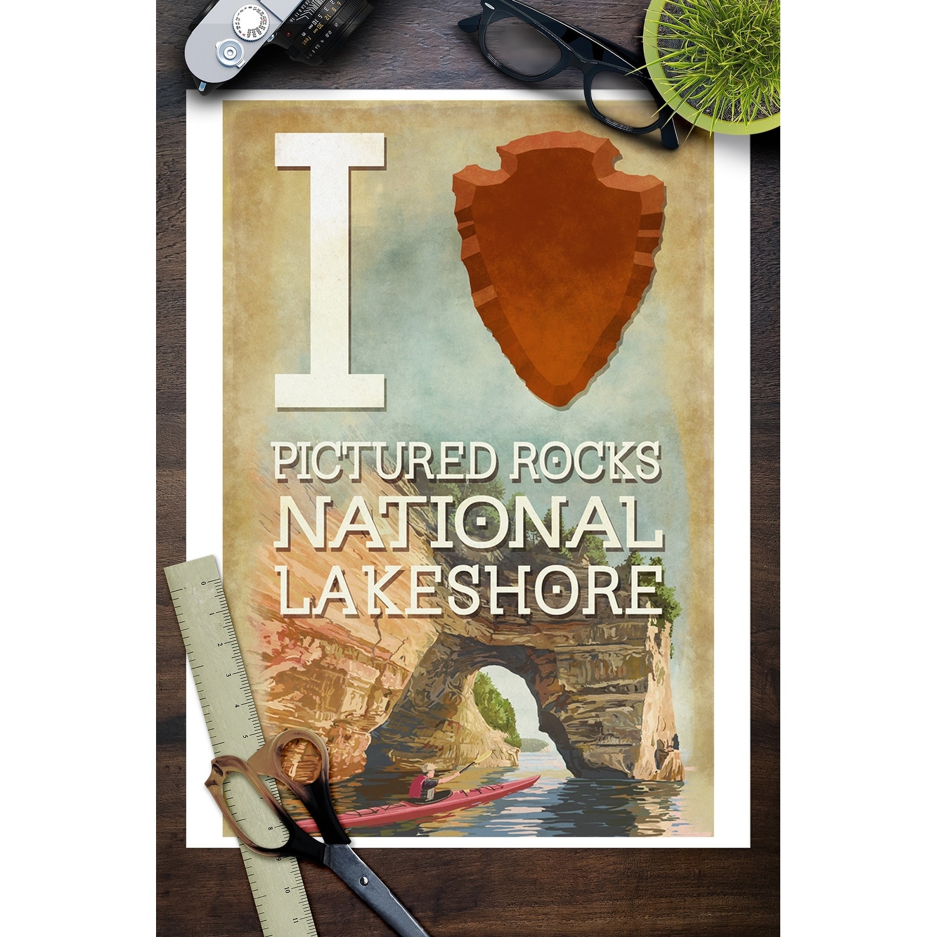 Pictured Rocks National Lakeshore Poster