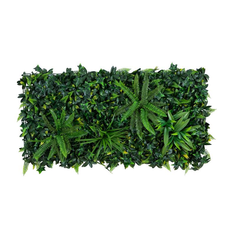 Andean Cloud Forest Artificial Living Wall Panel - 40" - Green
