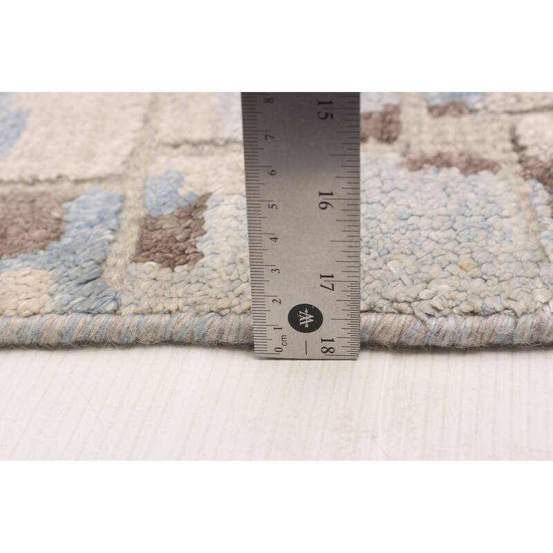 ECARPETGALLERY Hand-knotted Tangier Beige Silk, Wool Rug - 8'3 x 10'3