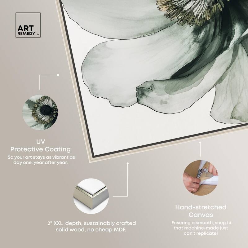 Delicate Stamen II Canvas by Art Remedy