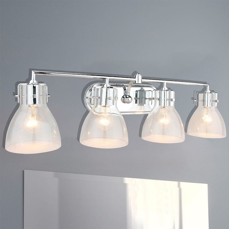 4 Light 32 inch Bath Bar Wall Light