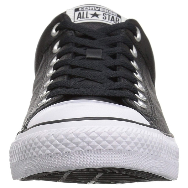 converse men's street leather low top sneaker