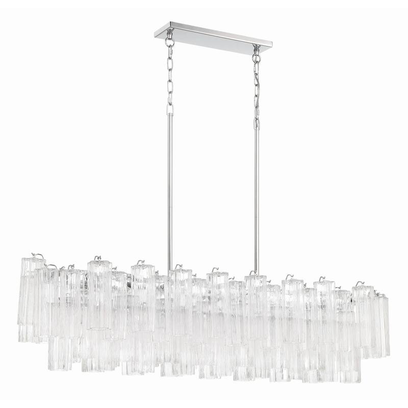 Crystorama Lighting Group ADD-317-CL Addis 14 Light 52" Wide Crystal