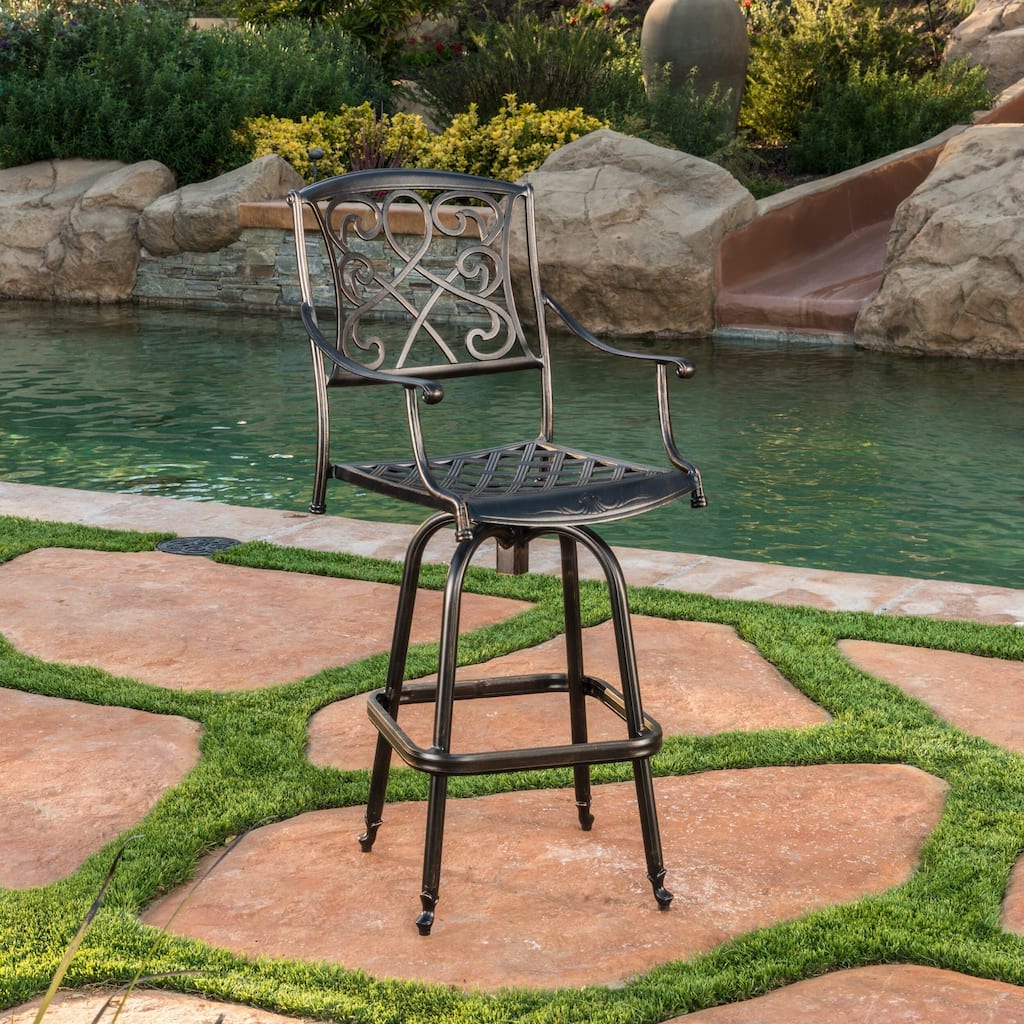 Santa Maria Barstool (Single) by Christopher Knight Home