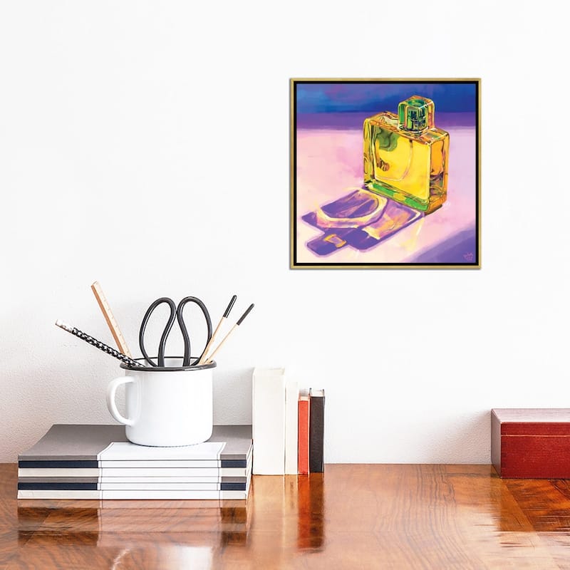 iCanvas "Iridescent Scent" by Very Berry Framed