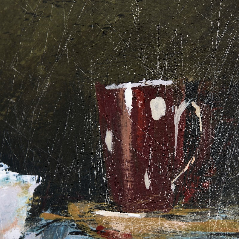 Still Life with Crock (30 x 30) Canvas Art Print