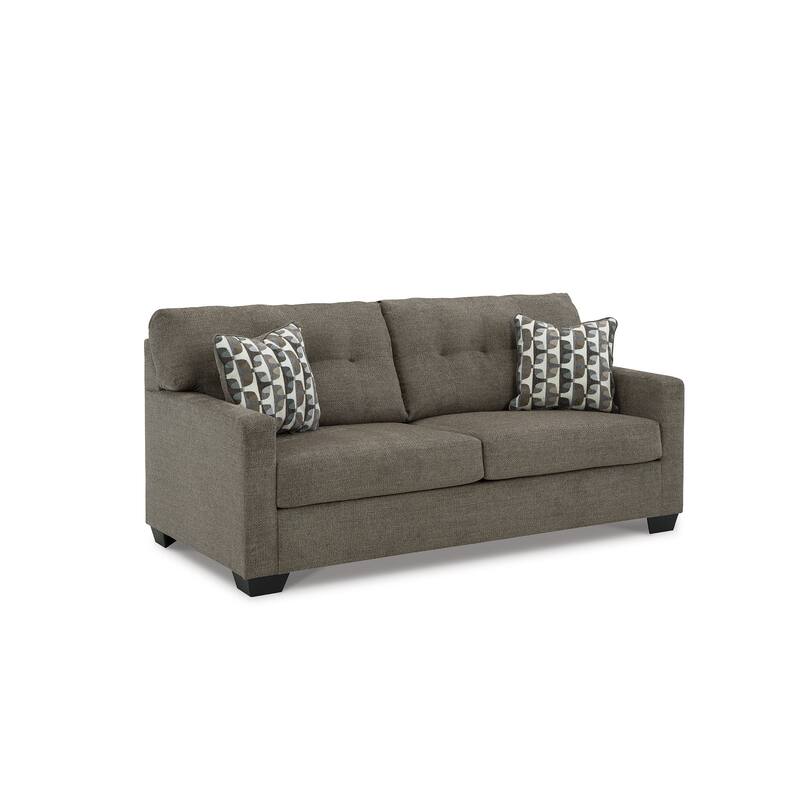 Signature Design by Ashley Mahoney Chocolate Full Sofa Sleeper - 75" W x 38" D x 37" H