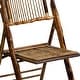 preview thumbnail 12 of 12, Bamboo Wood Event Folding Chairs (Set of 4)