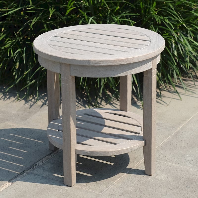 Cambridge Casual Sherwood Teak Patio Side Table