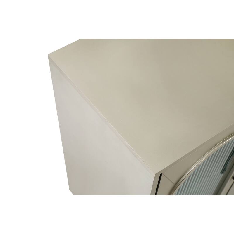 Retro TV Stand, Multifunctional Storage Cabinet, for 65+ Inch TVs with Adjustable Shelves, for Living Rooms